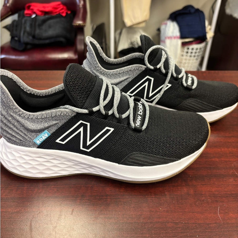 NWT New Balance Black and Gray Athletic Shoes